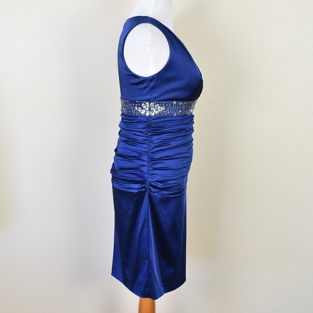 Calvin Klein Ruched Formal Sheath Dress NEW - 12 - Picture 9 of 12